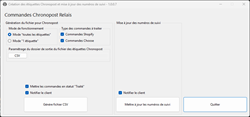 Logiciel de génération d'étiquettes Chronopost